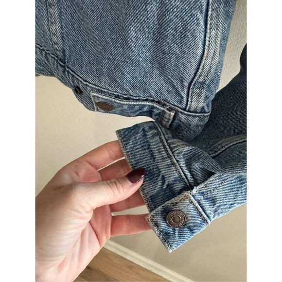 Levi’s Original Sherpa Trucker Jean Denim Jacket, Women’s S - Picture 6 of 8